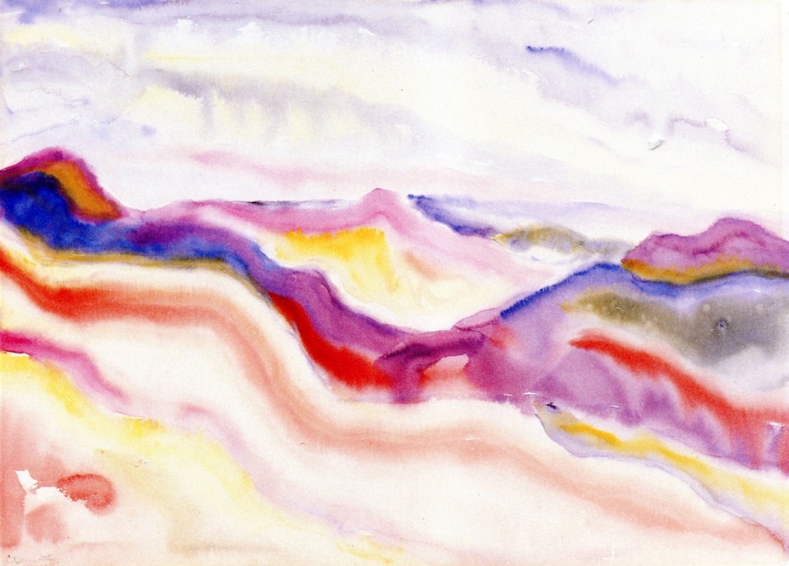 Provincetown Dunes (1914) - Charles Demuth Tablo