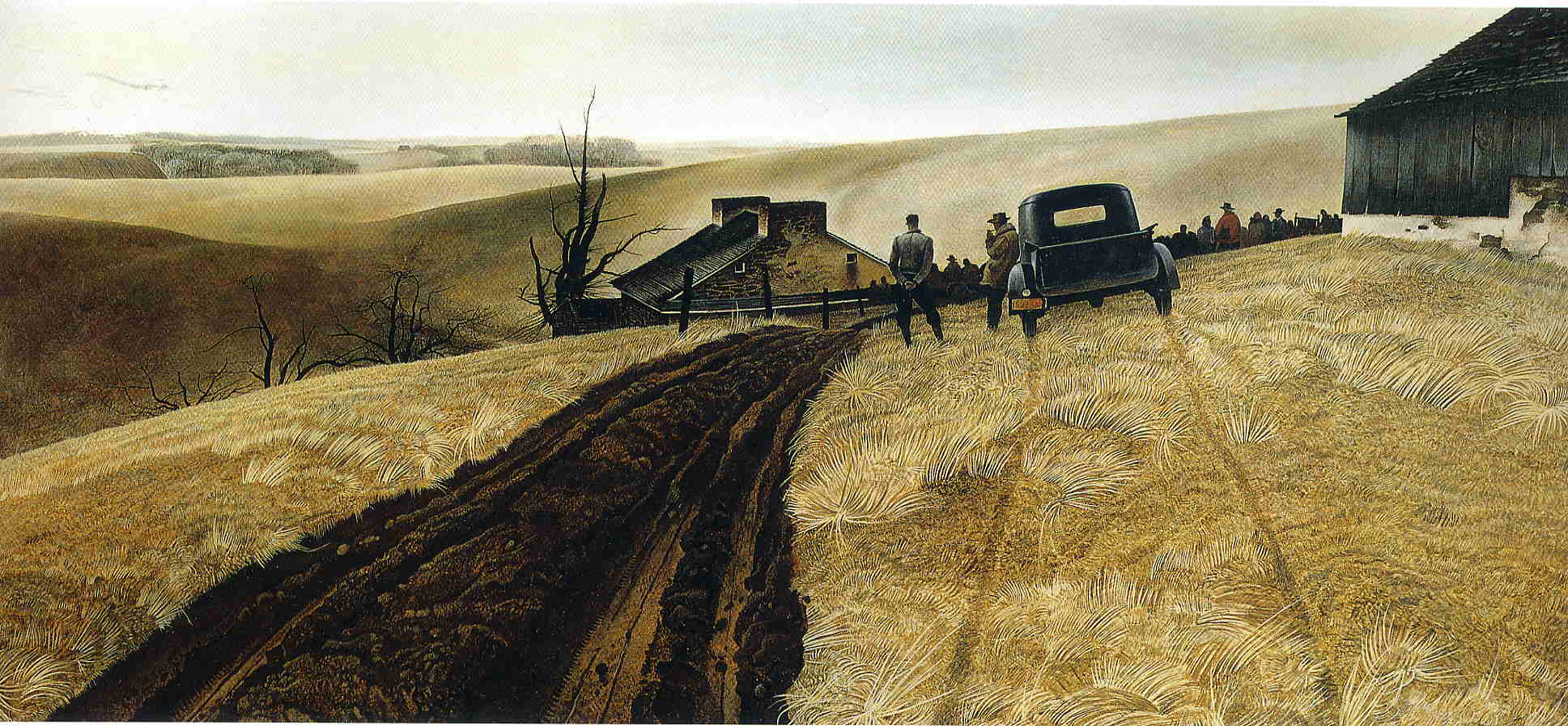 Public Sale - Andrew Wyeth Tablo