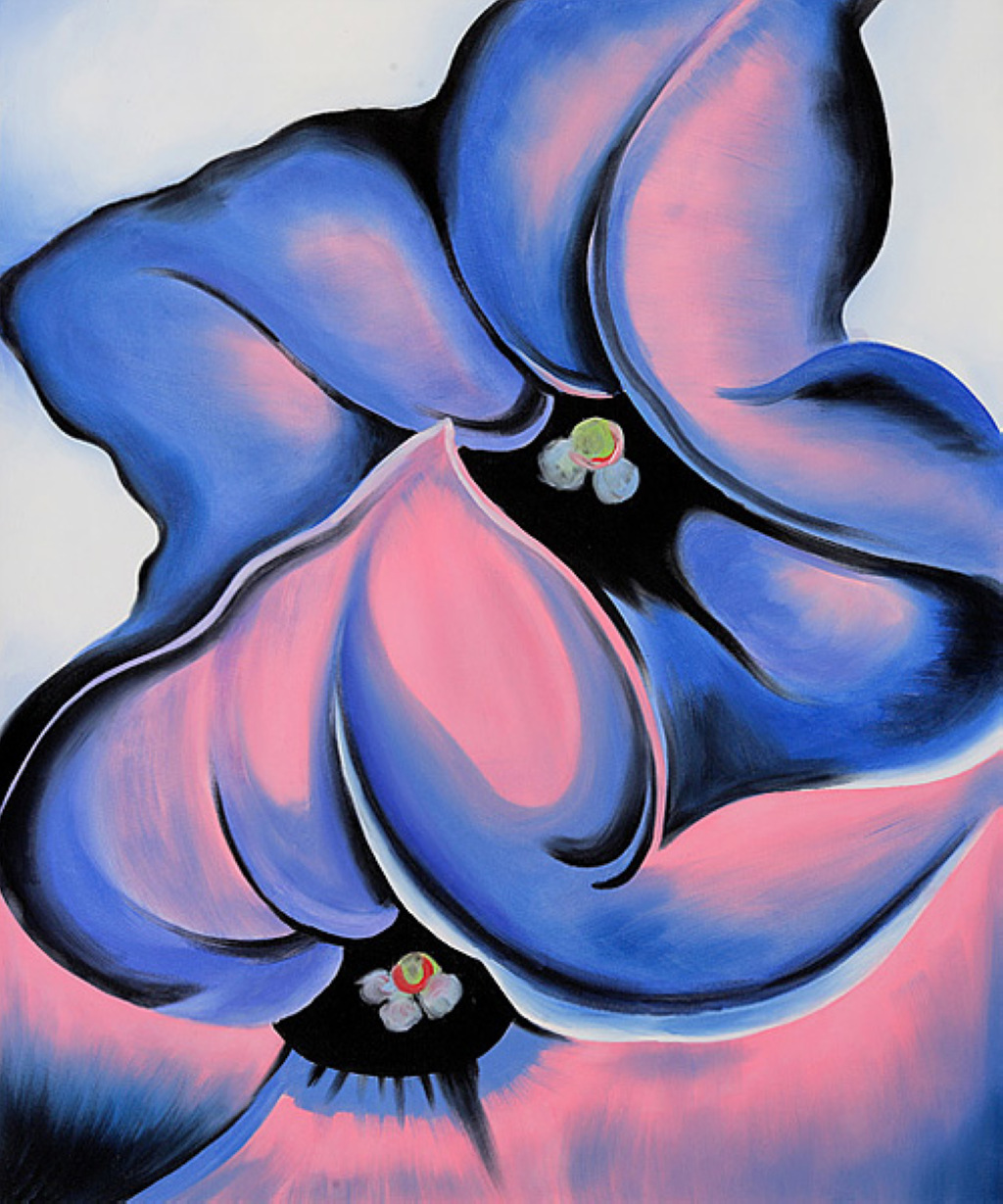 Purple Petunia - Georgia O'Keeffe Tablo