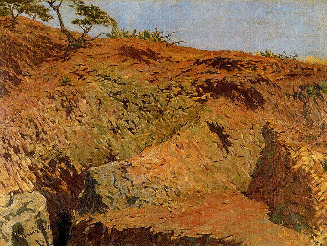 Quarries (1896) - Pablo Picasso Tablo