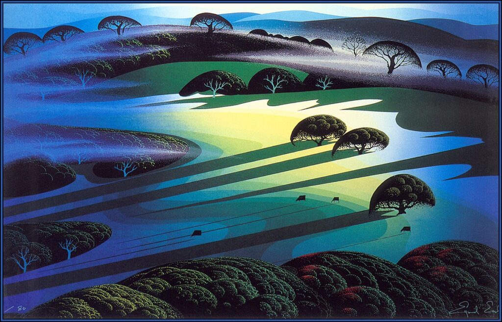 Quiet Pasture - Eyvind Earle Tablo
