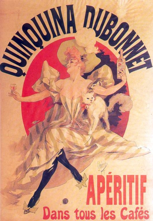 Quinquina Dubonnet (1895) – Jules Chéret Tablo