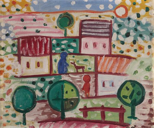Ráno (1928) - Josef Čapek Tablo