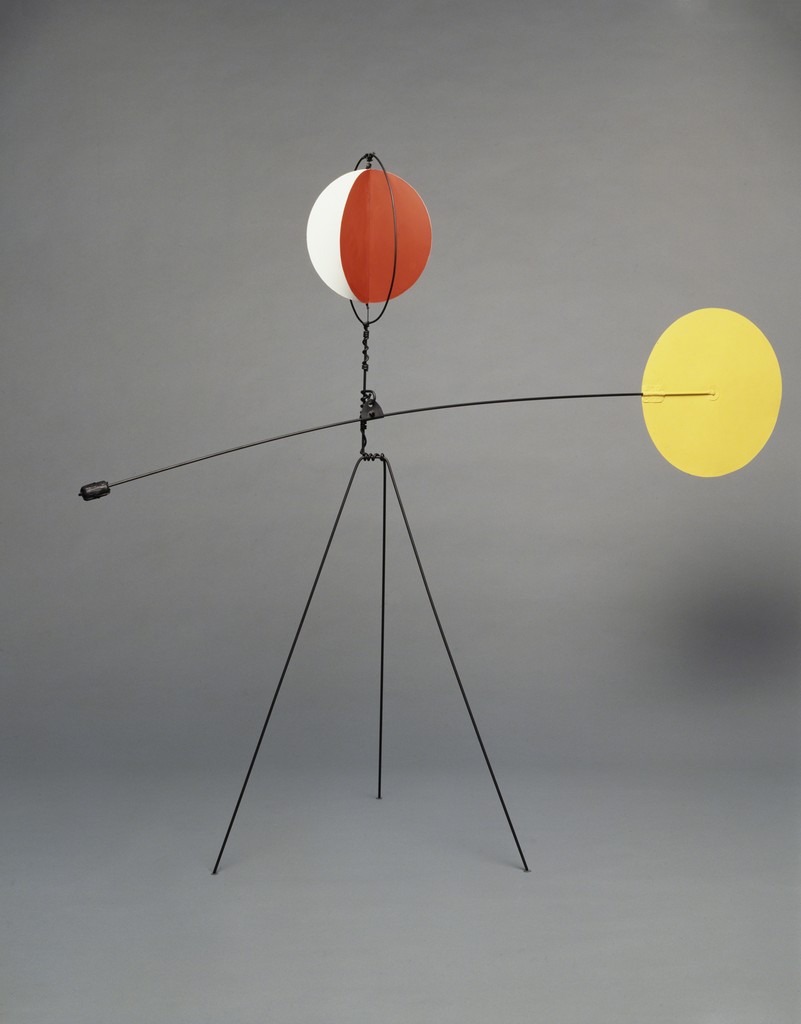 RED AND YELLOW VANE (1934) – Alexander Calder Tablo