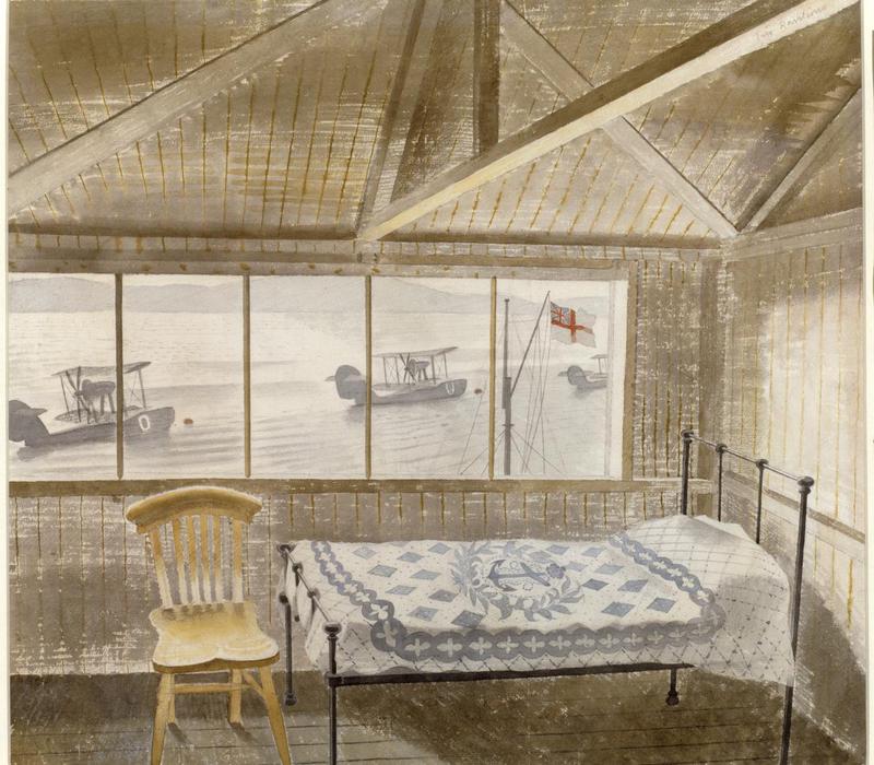 RNAS Sick Bay, Dundee (1941) – Eric Ravilious Tablo