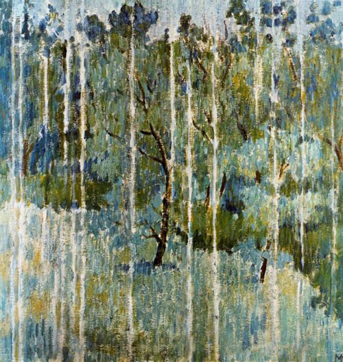 Rain (1905) - Mikhail Larionov Tablo