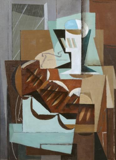Rain (1929) - Louis Marcoussis Tablo