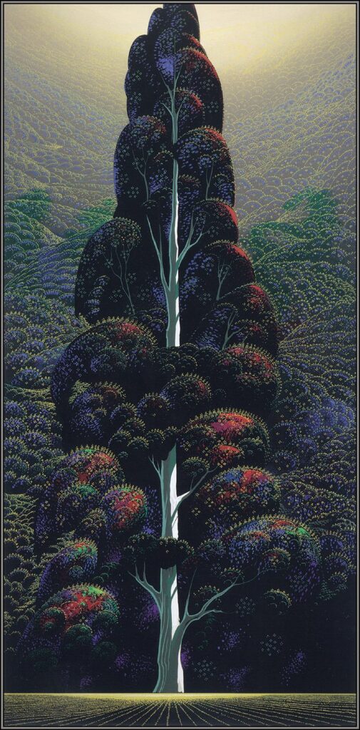 Reaching for the Sky – Eyvind Earle Tablo