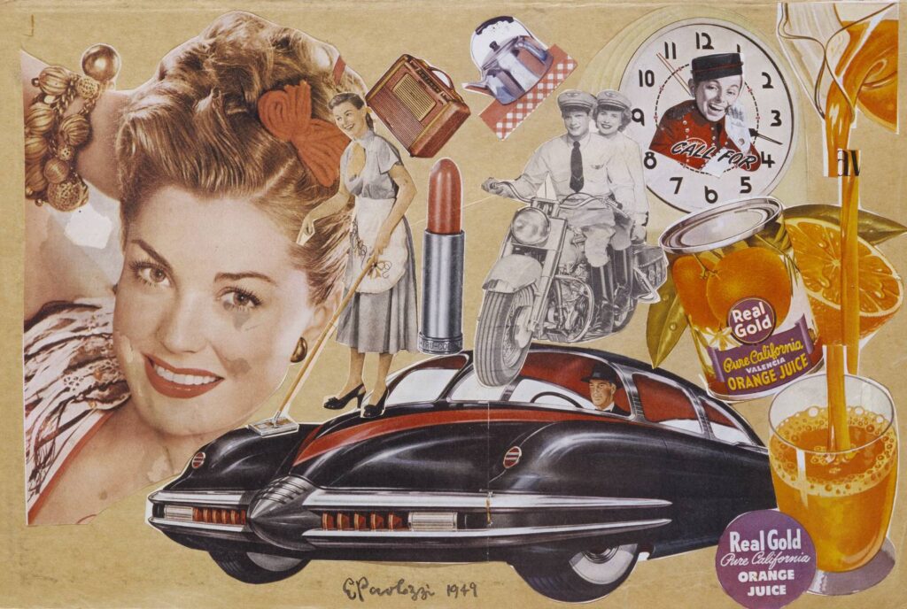 Real Gold (1949) - Eduardo Paolozzi Tablo
