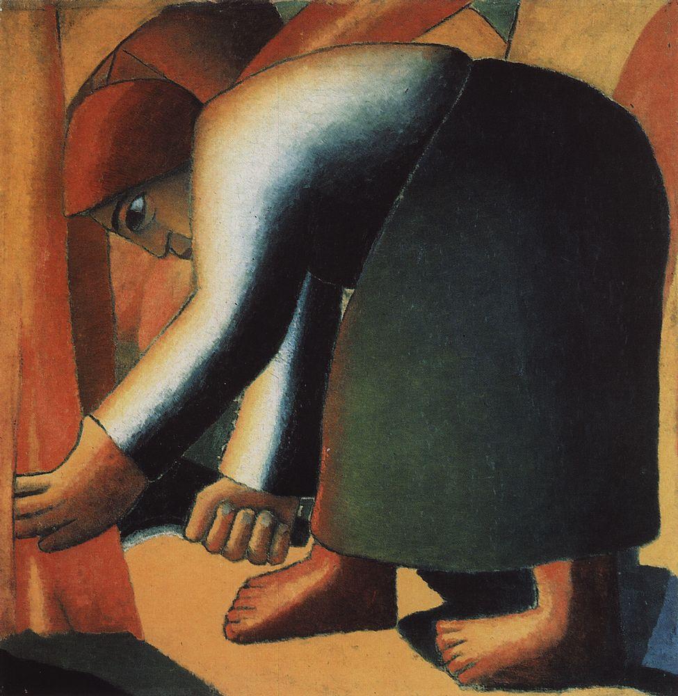 Reaper (1912) - Kazimir Malevich Tablo