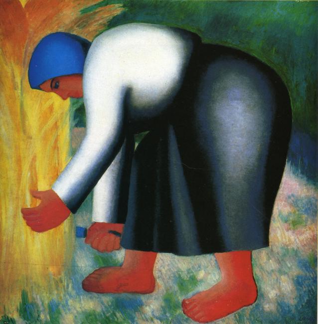 Reaper (1932) - Kazimir Malevich Tablo