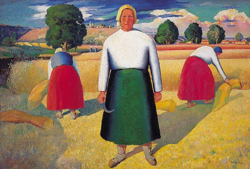 Reapers (1929) - Kazimir Malevich Tablo