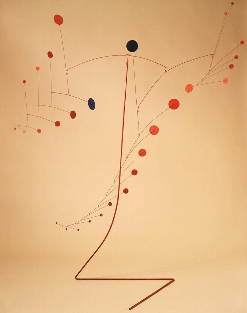 Red Cascade (1954) - Alexander Calder Tablo