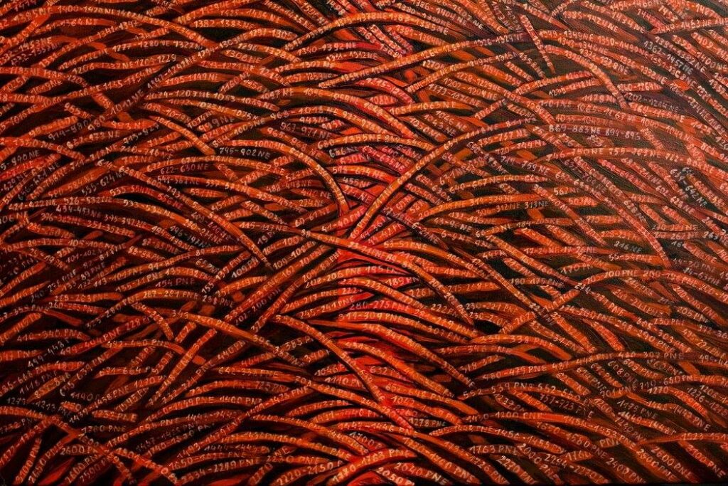Red Dates II - Małgorzata Serwatka Tablo