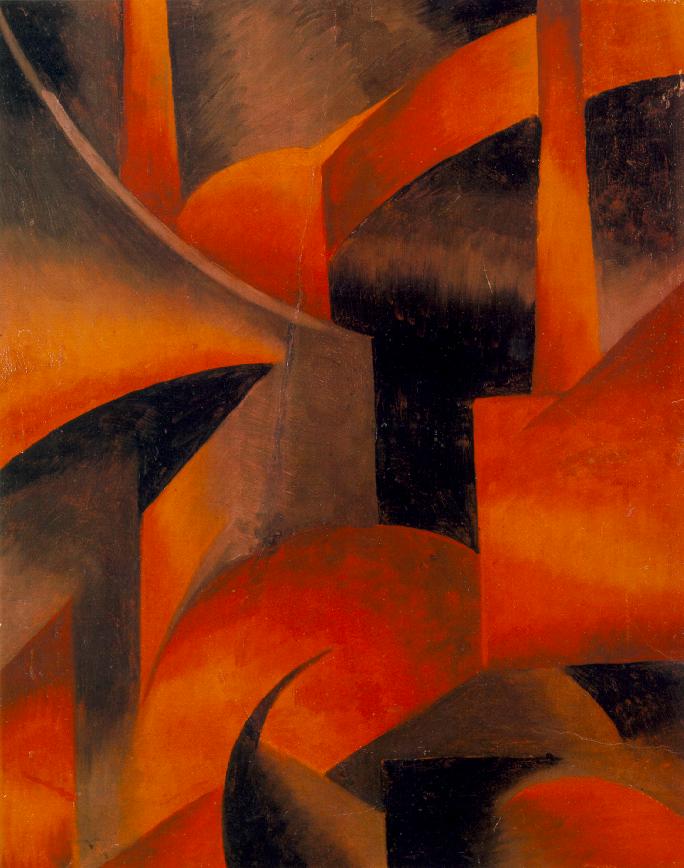 Red Factory (1919) – Sándor Bortnyik Tablo
