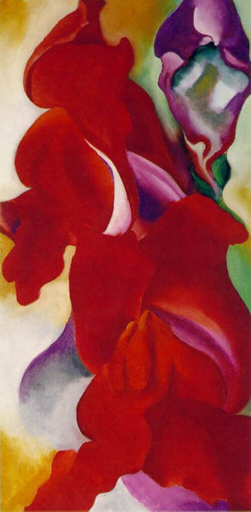 Red Snapdragons (1923) - Georgia O'Keeffe Tablo