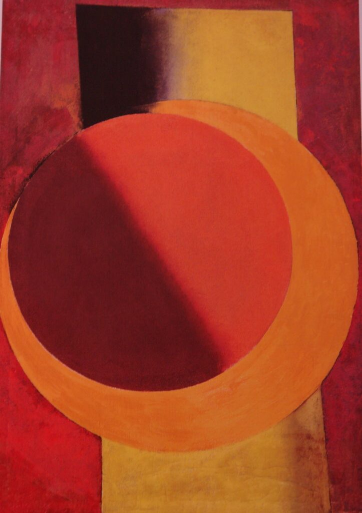 Red and Yellow (1918) - Alexander Rodchenko Tablo