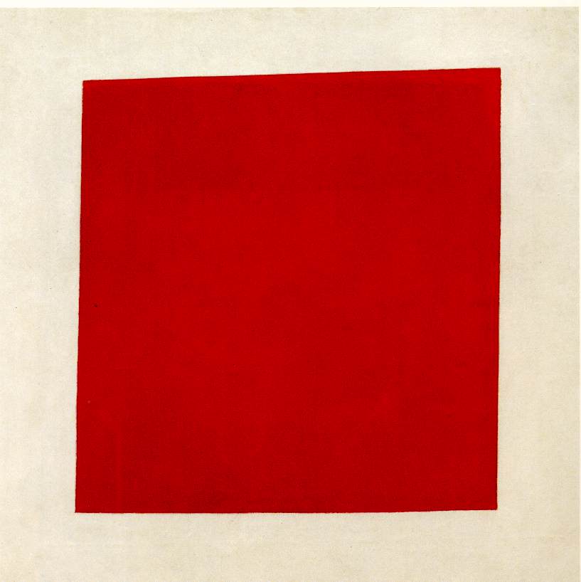 Red square (1915) - Kazimir Malevich Tablo