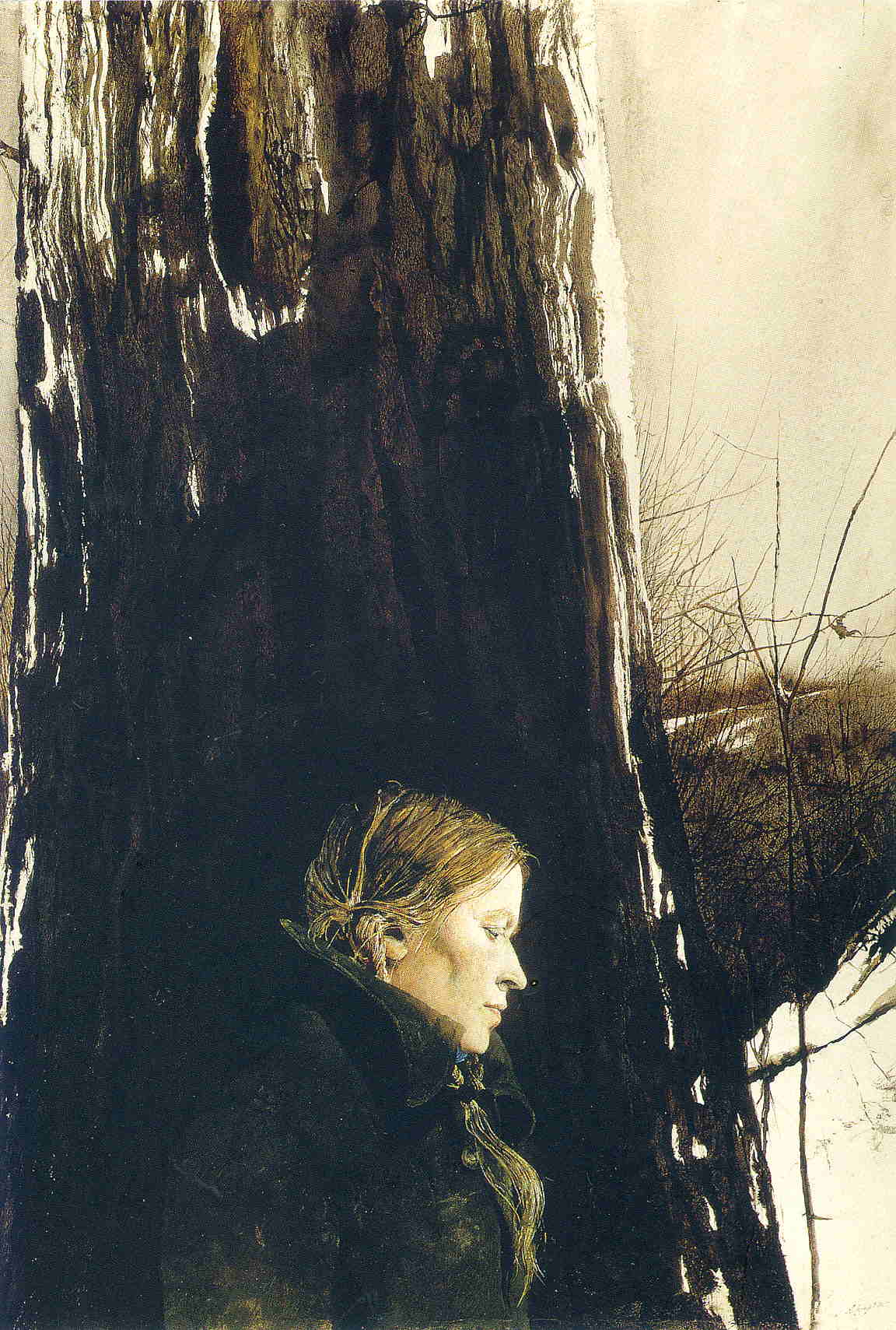 Refuge - Andrew Wyeth Tablo