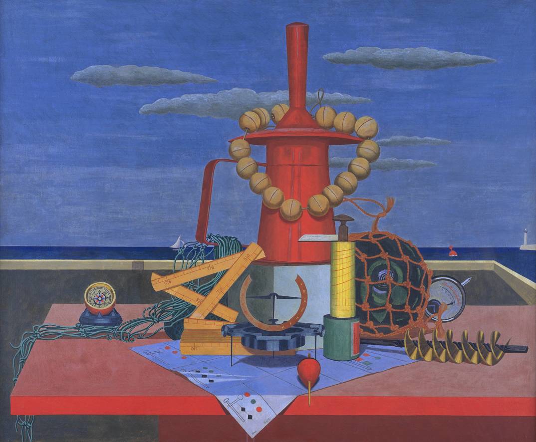 Regalia (1928) - Edward Wadsworth Tablo