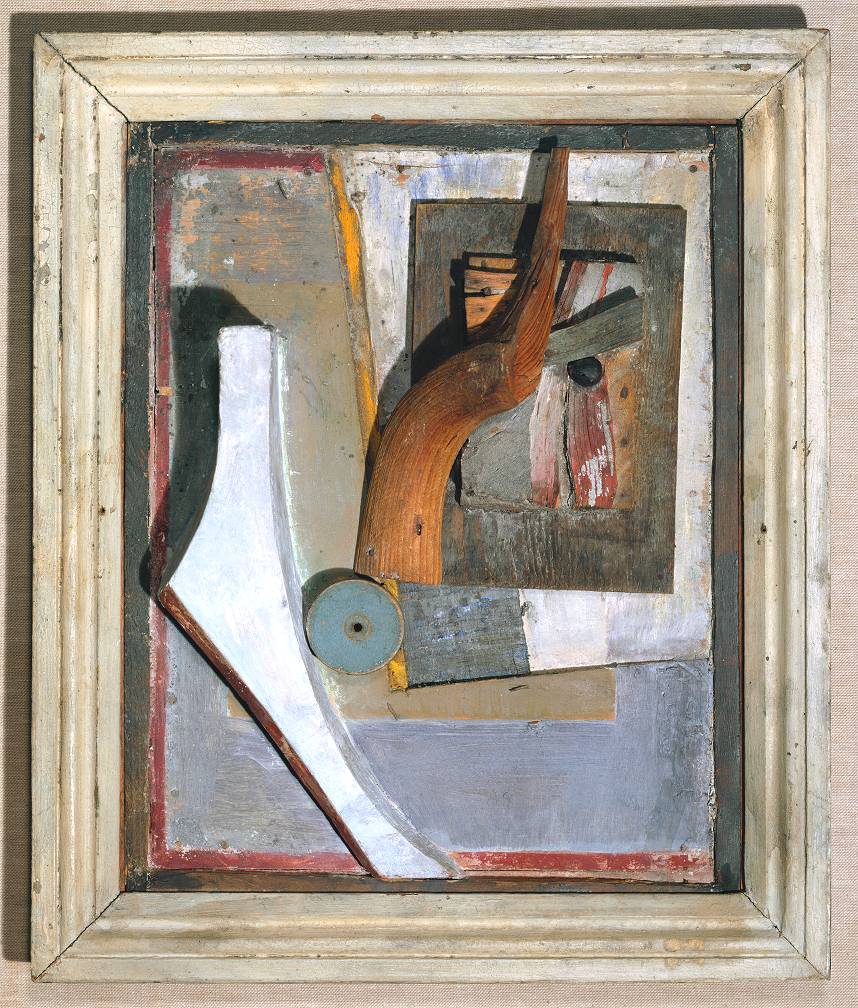 Relief in Relief (1945) – Kurt Schwitters Tablo