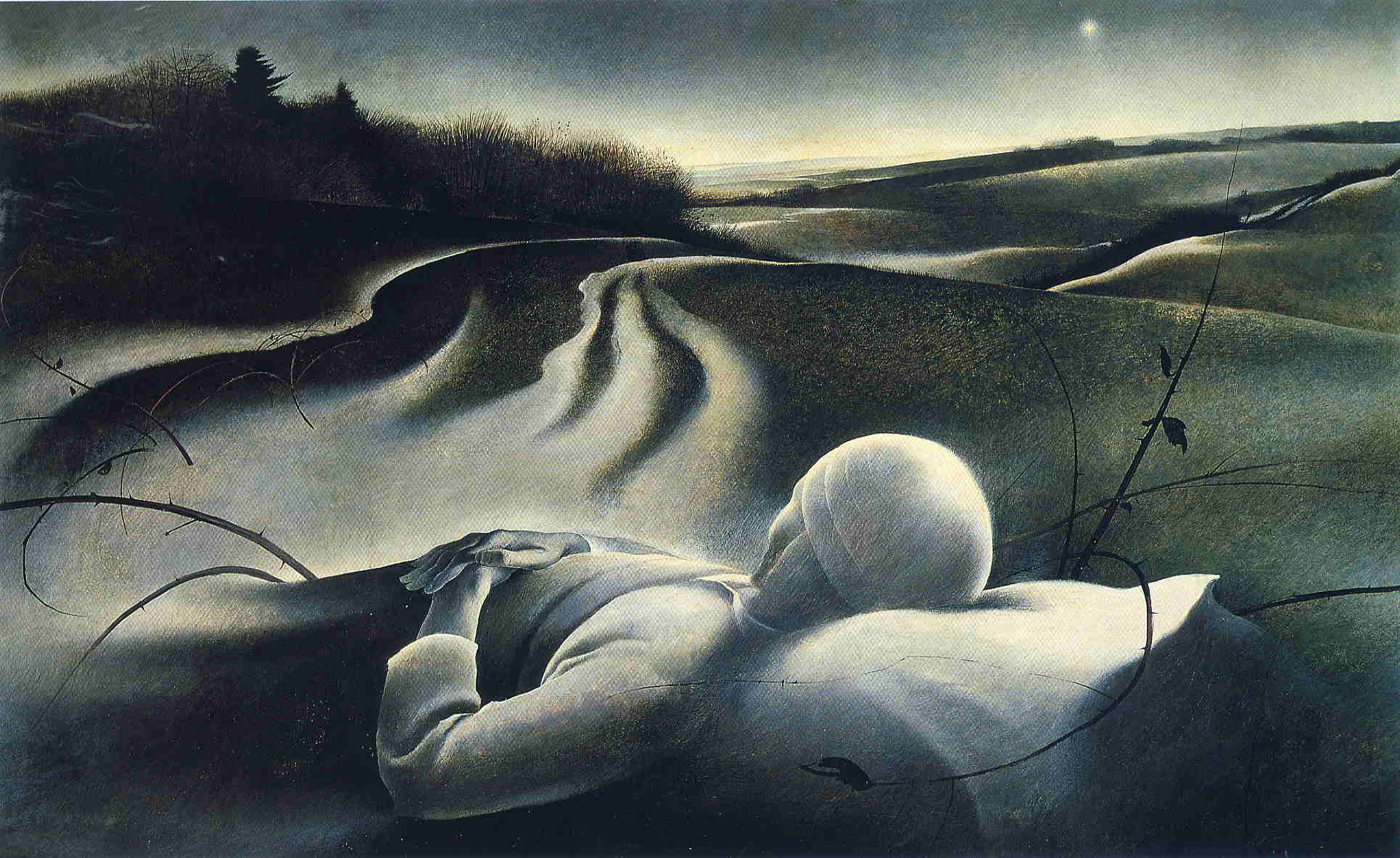 Rest in Peace - Andrew Wyeth Tablo