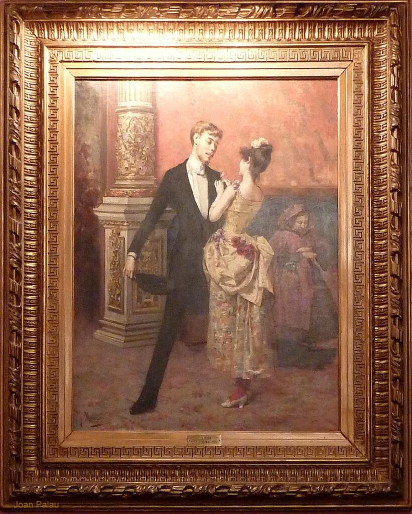 Restroom of the Gran Teatre del Liceu - Francesc Masriera Tablo