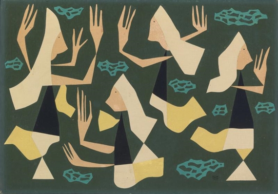 Retablo (1950) – Carlos Mérida Tablo