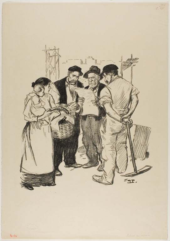 Retour en Arriere (1894) – Théophile Steinlen Tablo