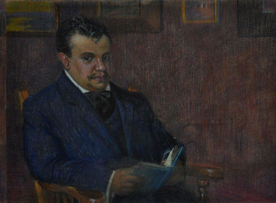 Retrato de Luis G. Urbina (1907) – Dr. Atl Tablo