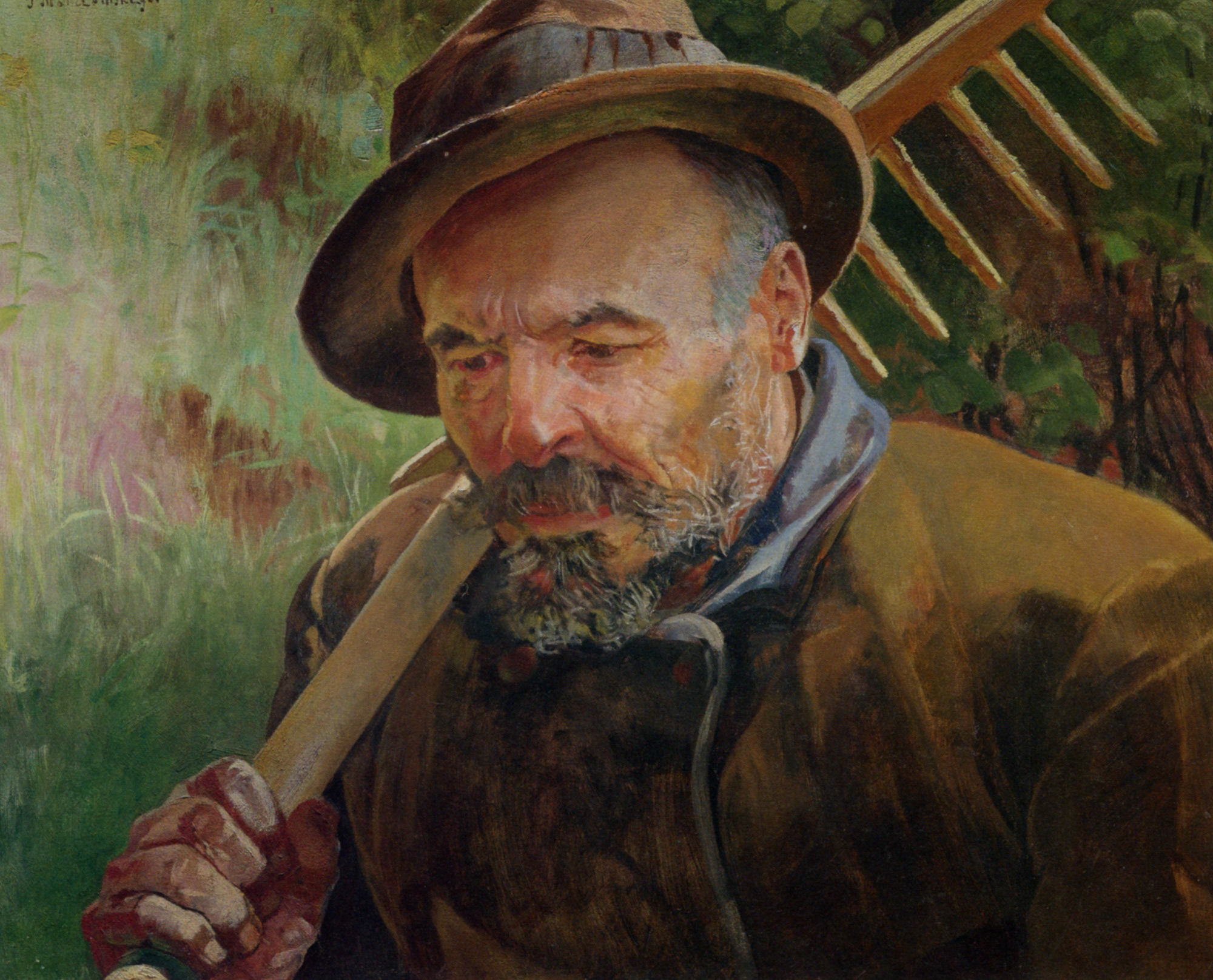 Returning from the Fields - Jacek Malczewski Tablo