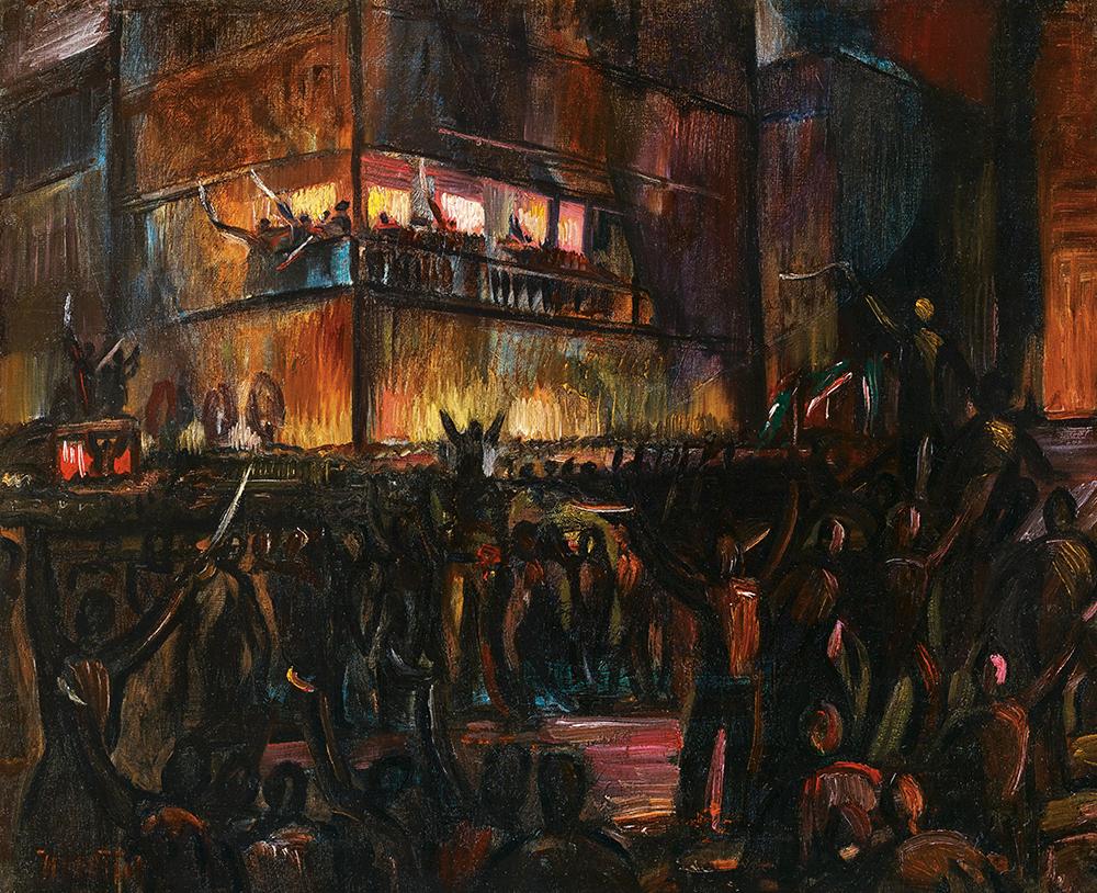 Revolution (1917) - Kmetty János Tablo