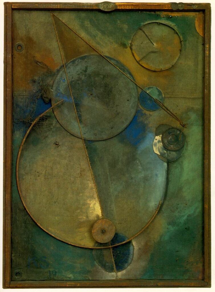 Revolving (1919) – Kurt Schwitters Tablo