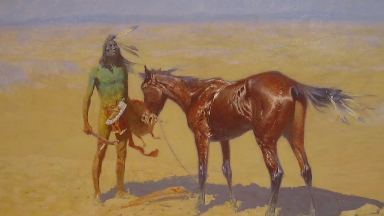 Ridden Down (detail) (1906) - Frederic Remington Tablo