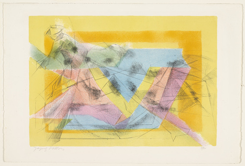Rider in the Ring (1952) - Jacques Villon Tablo