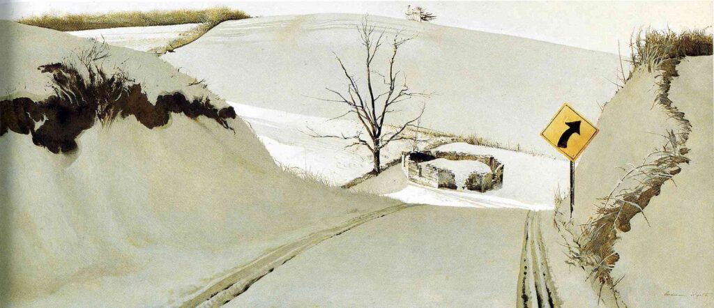 Ring Road - Andrew Wyeth Tablo