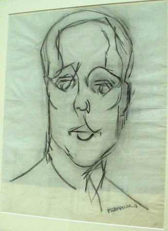 Ritratto N° 25 (1926) – Enrico Prampolini Tablo