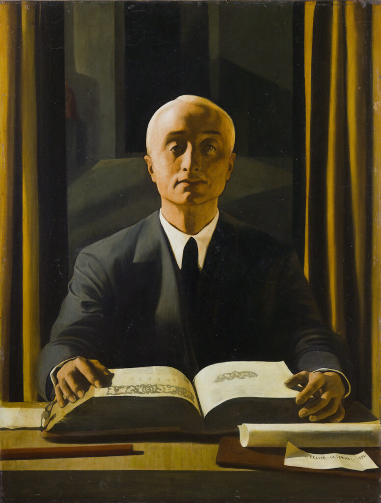 Ritratto di Riccardo Gualino (1922) - Felice Casorati Tablo