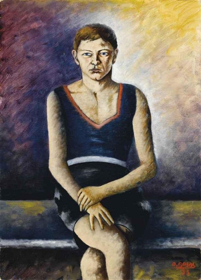Ritratto di ragazzo (Ritratto di Donnini) (1933) – Ottone Rosai Tablo