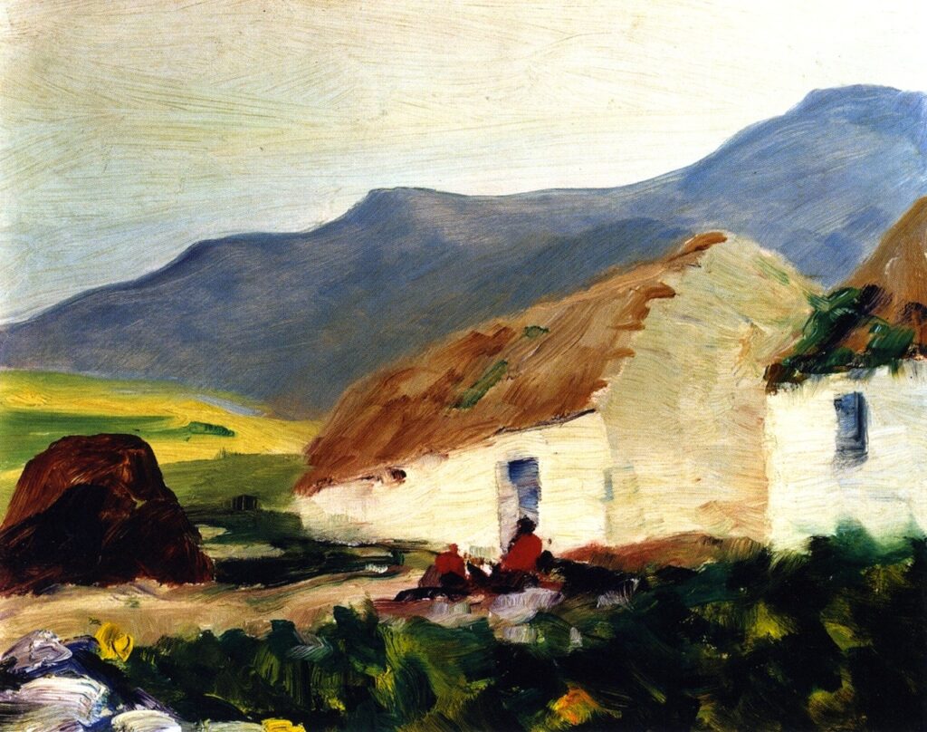 Road to Corrymore (1913) - Robert Henri Tablo