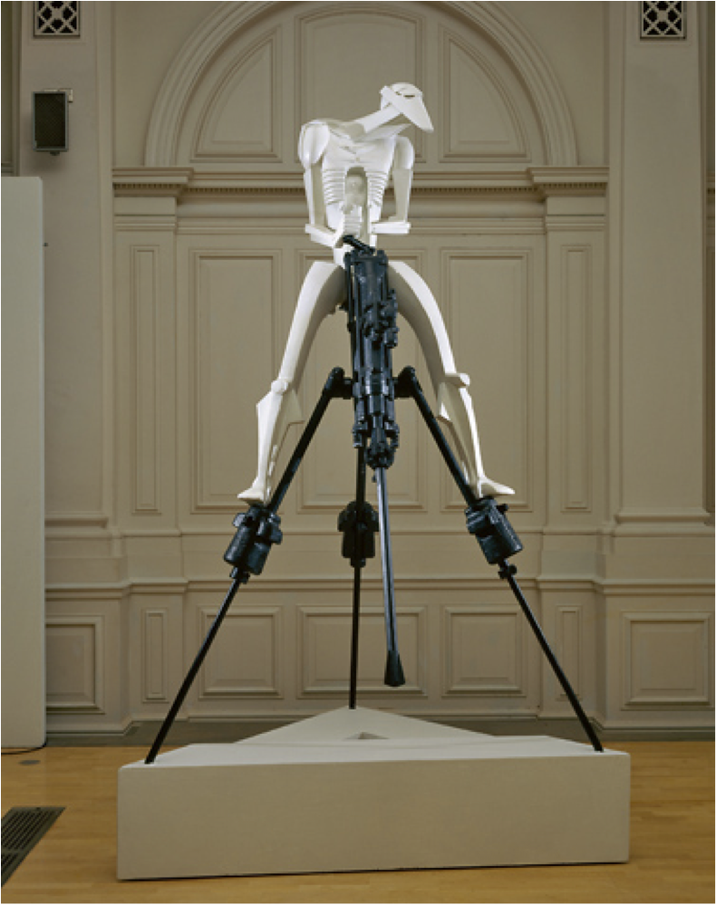 Rock Drill (1913) - Jacob Epstein Tablo