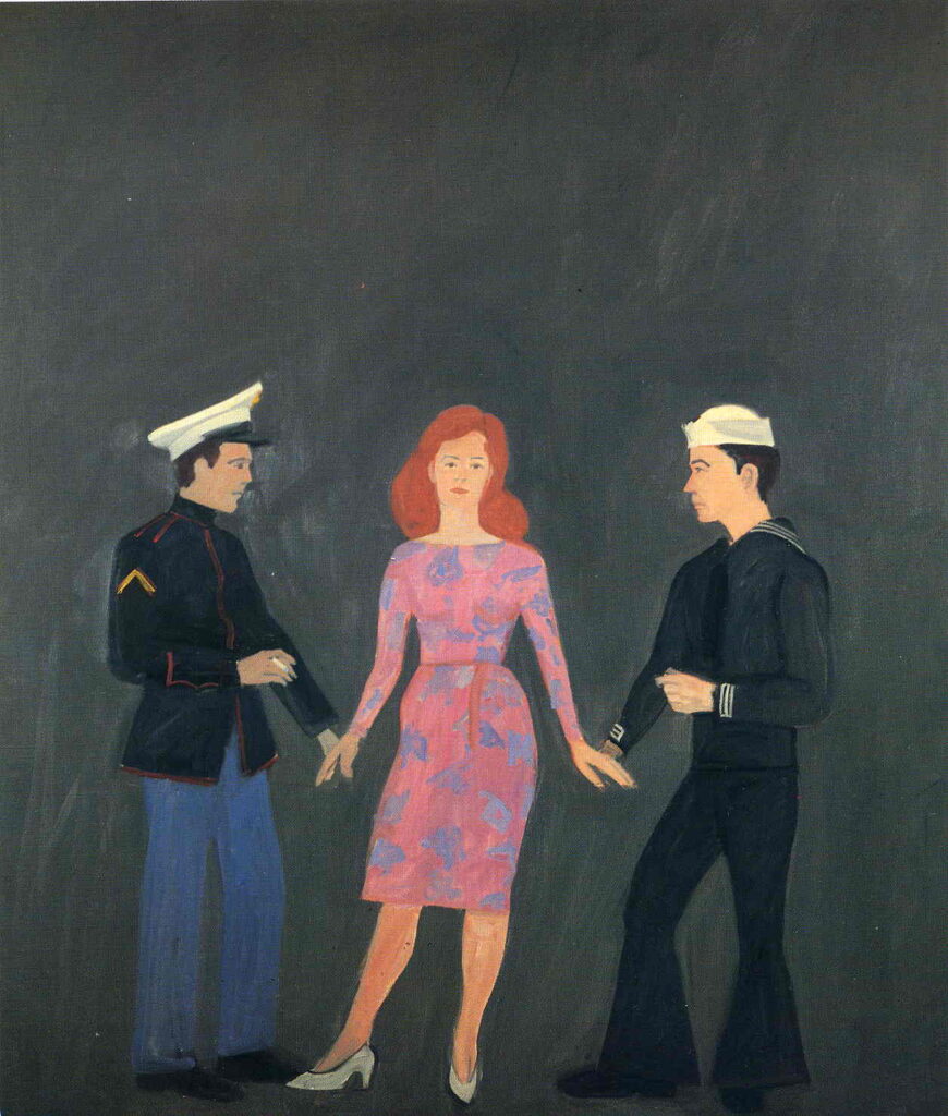 Rockaway - Alex Katz Tablo