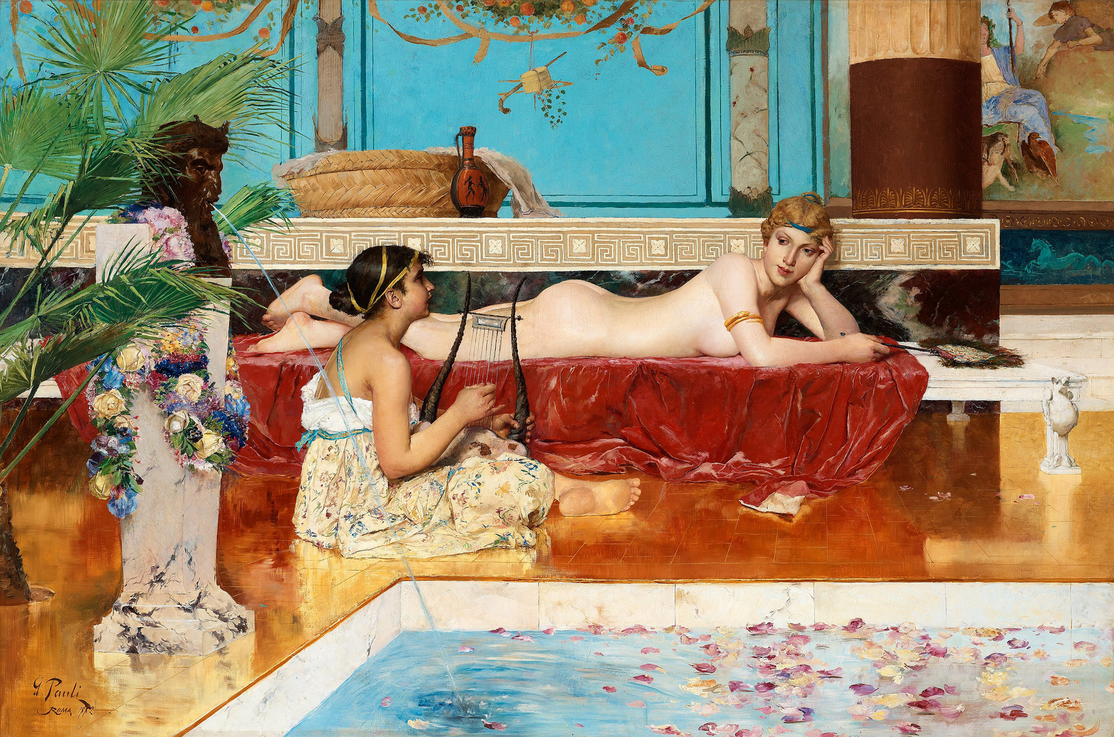 Roman Bath (1882) - Georg Pauli Tablo