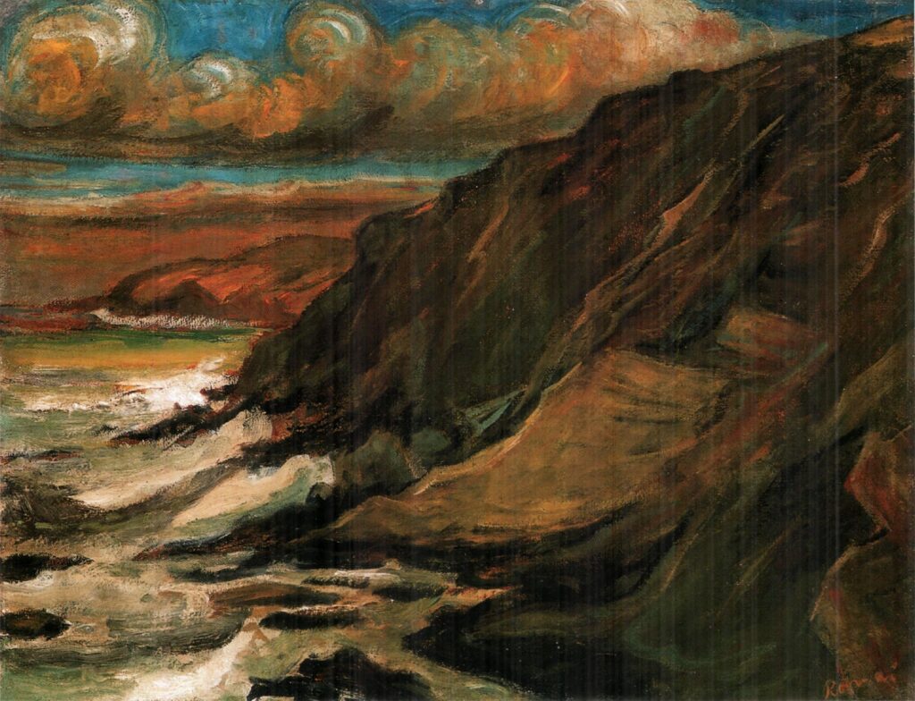 Romantic Landscape (1899) - József Rippl-Rónai Tablo