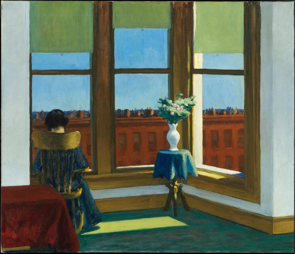 Room in Brooklyn (1932) - Edward Hopper Tablo