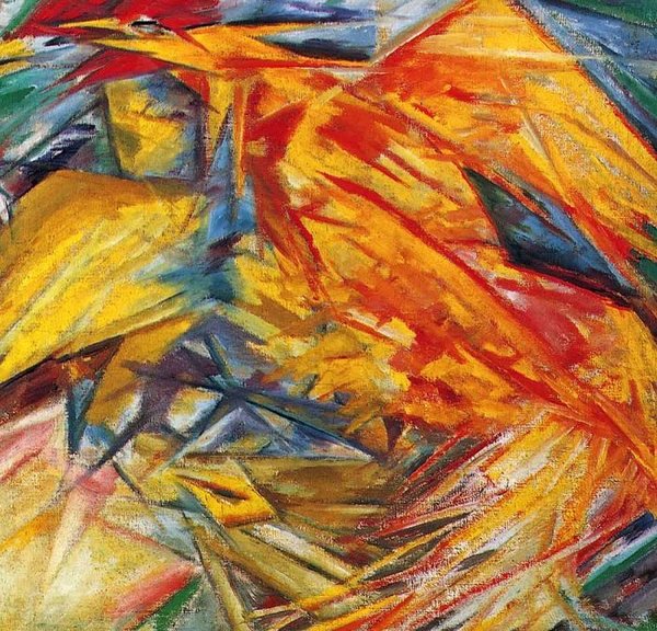 Rooster and Hen - Mikhail Larionov Tablo