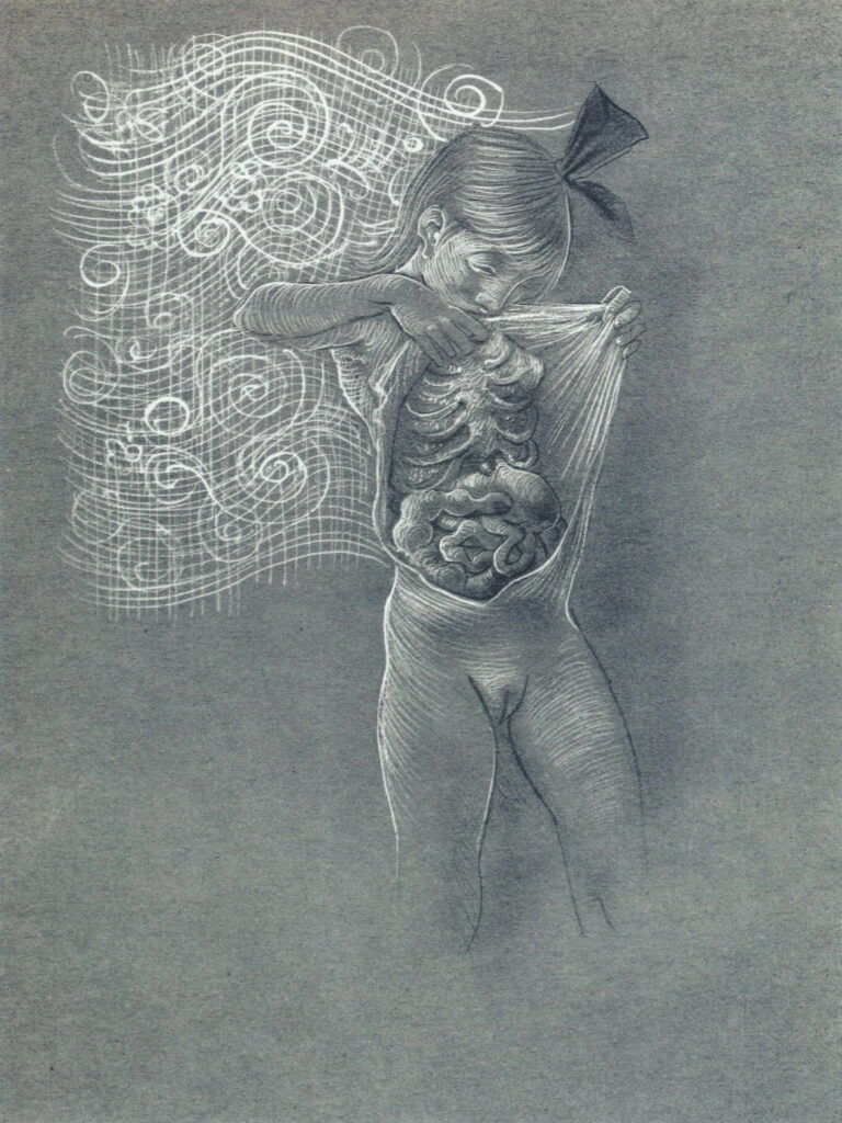 Rose Open at Night (1934) - Hans Bellmer Tablo