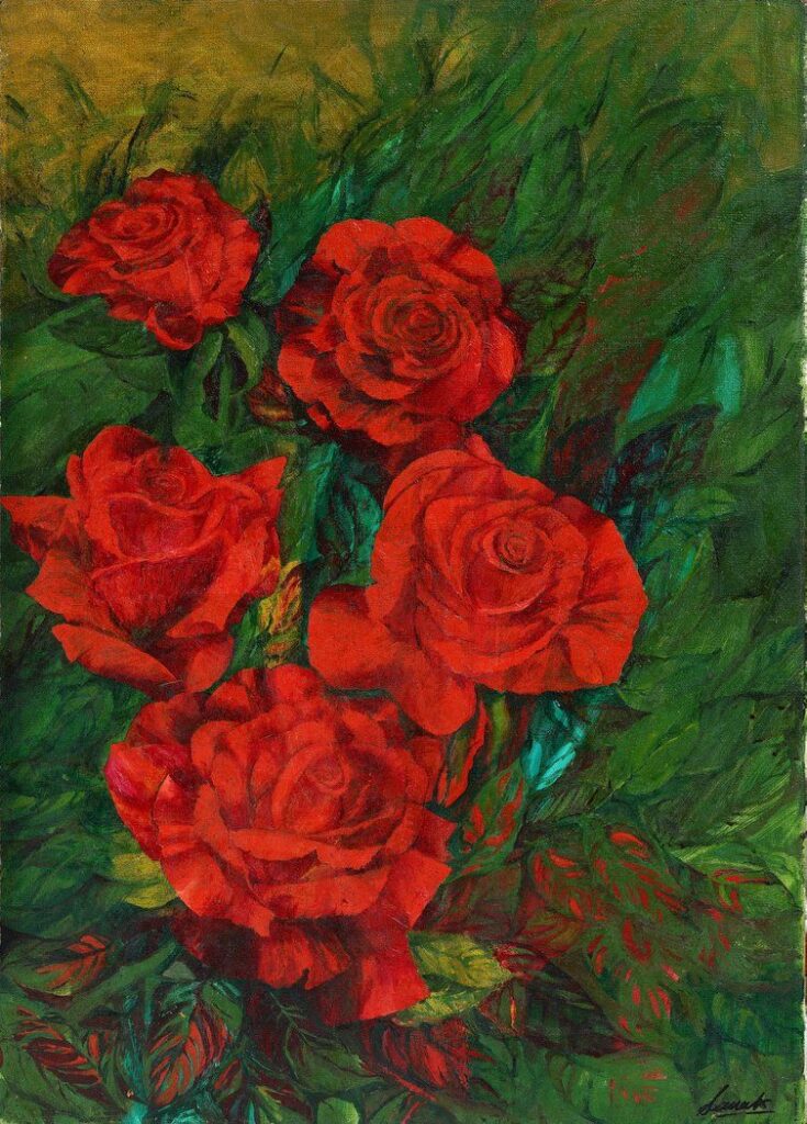 Roses I - Małgorzata Serwatka Tablo