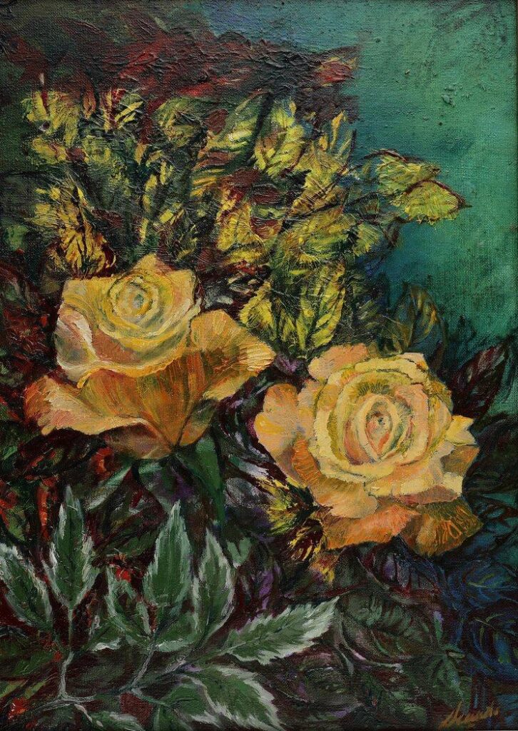 Roses III - Małgorzata Serwatka Tablo