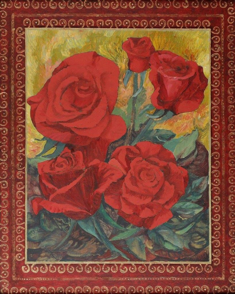 Roses IV - Małgorzata Serwatka Tablo